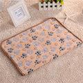 3 Sizes Cute Warm Pet Bed Mat Cover Towel Handcrafted Cat Dog Winter Fleece Soft Blanket for Small Large dogs Puppy Pet Supplies
