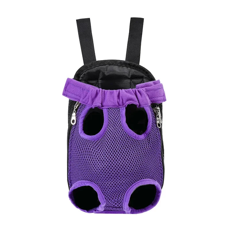 Adjustable Cat Carrier Bag Pet Double Shoulder Backpack Portable Bag Outdoor Travel Camping Hiking Cat Bag Dog Bag