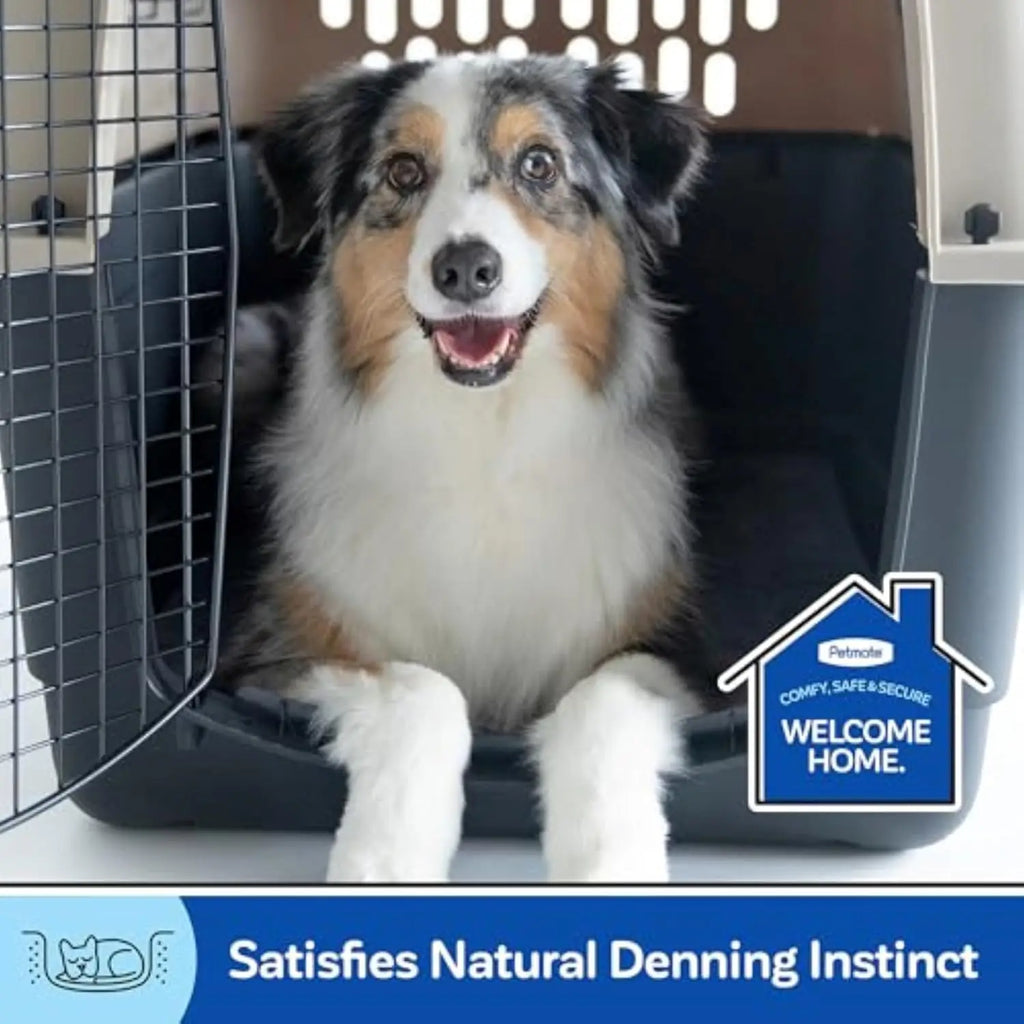 Sky Kennel 28' Airline-Compliant Dog Crate for Pets Up to 30 lbs, Heavy Duty, Made in USA