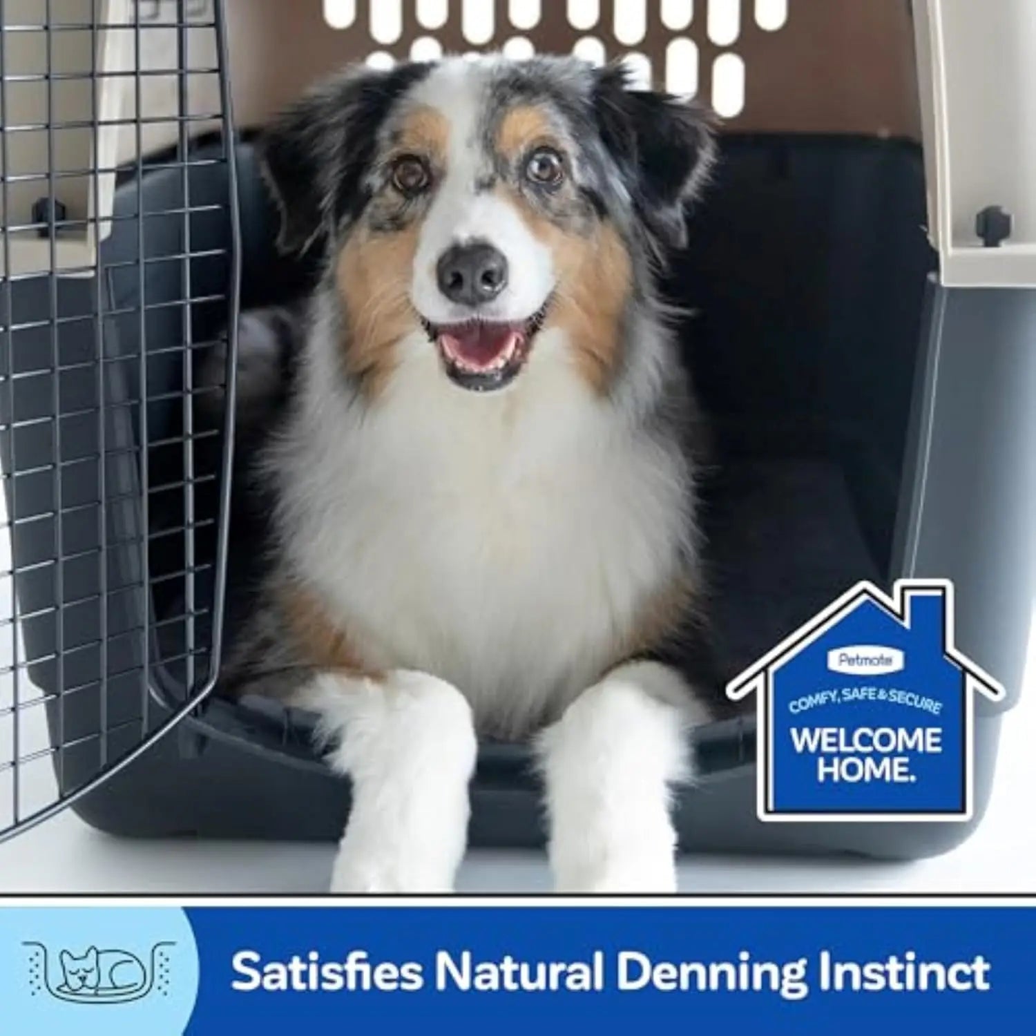 Sky Kennel 28' Airline-Compliant Dog Crate for Pets Up to 30 lbs, Heavy Duty, Made in USA