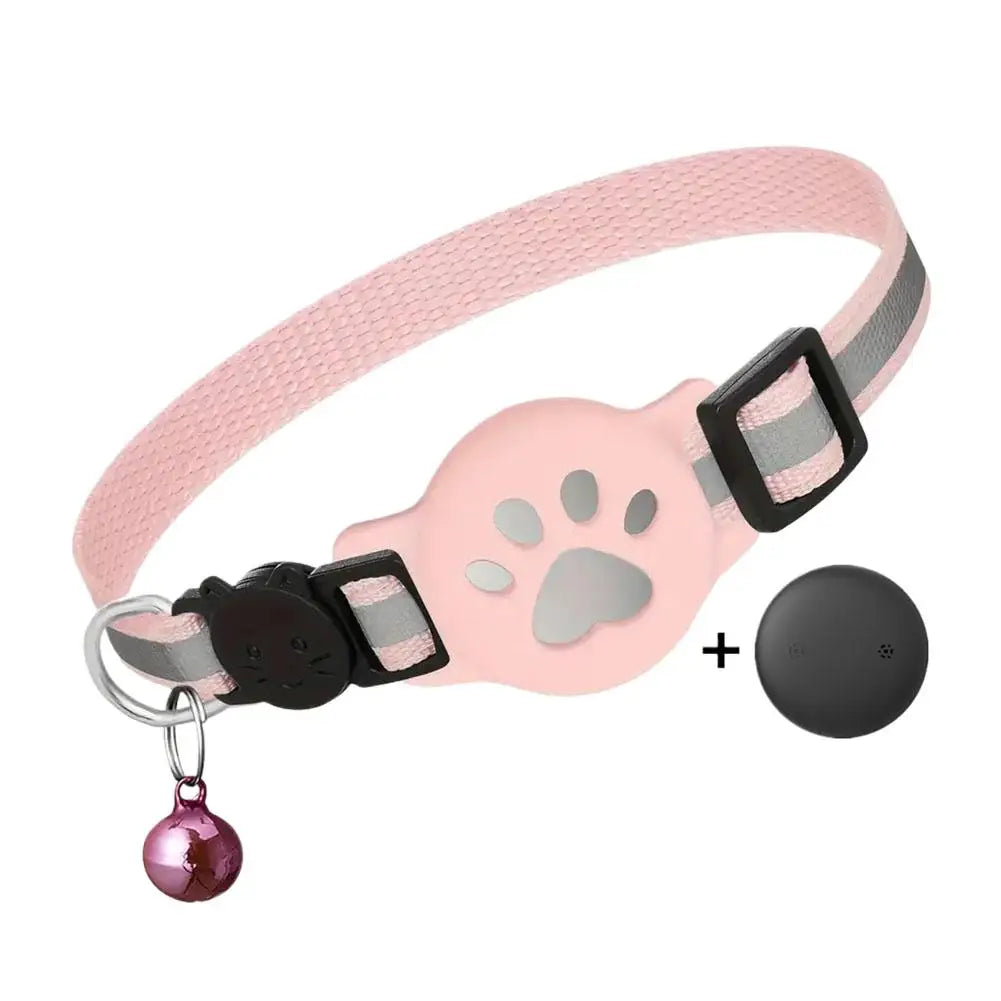 Cat Smart GPS Trackers Collar Anti-Lost Kitten Waterproof Tracker Dog Adjustable Safety Buckle Reflective GPS Collar Accessories