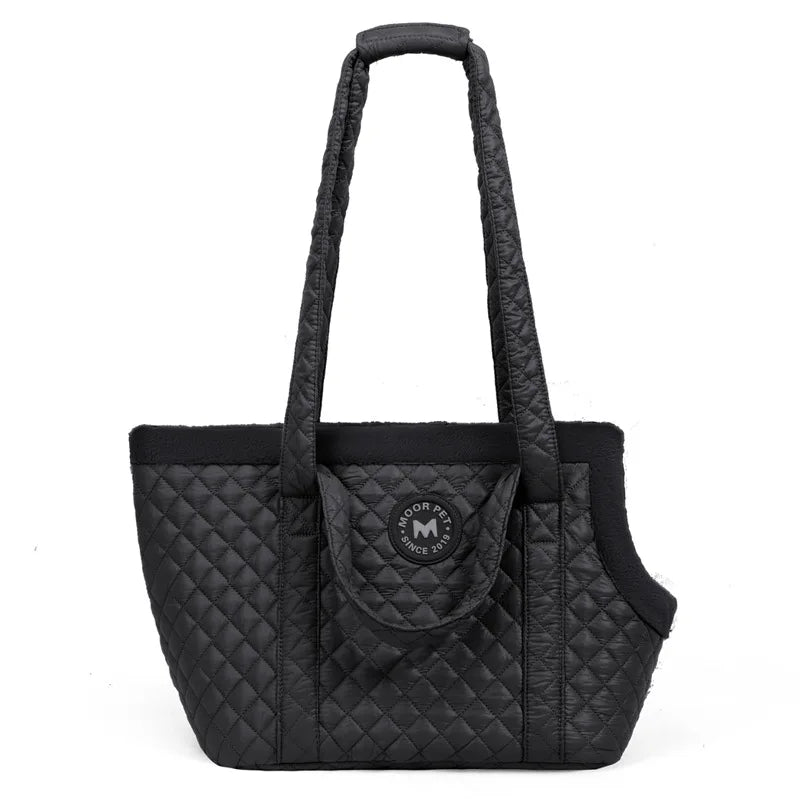 Winter Warm Pet Cat Backpack Thickened Plush Cat Backpack Shoulder Bag