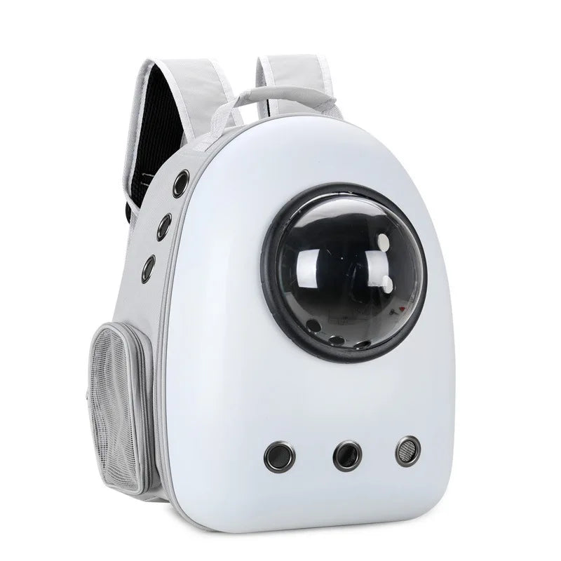 Large Pet Carrier Backpack for Cats Dogs,Transparent Space Capsule Design,Pet Travel Outdoor Carrier,Fashion Pet Bubble Backpack