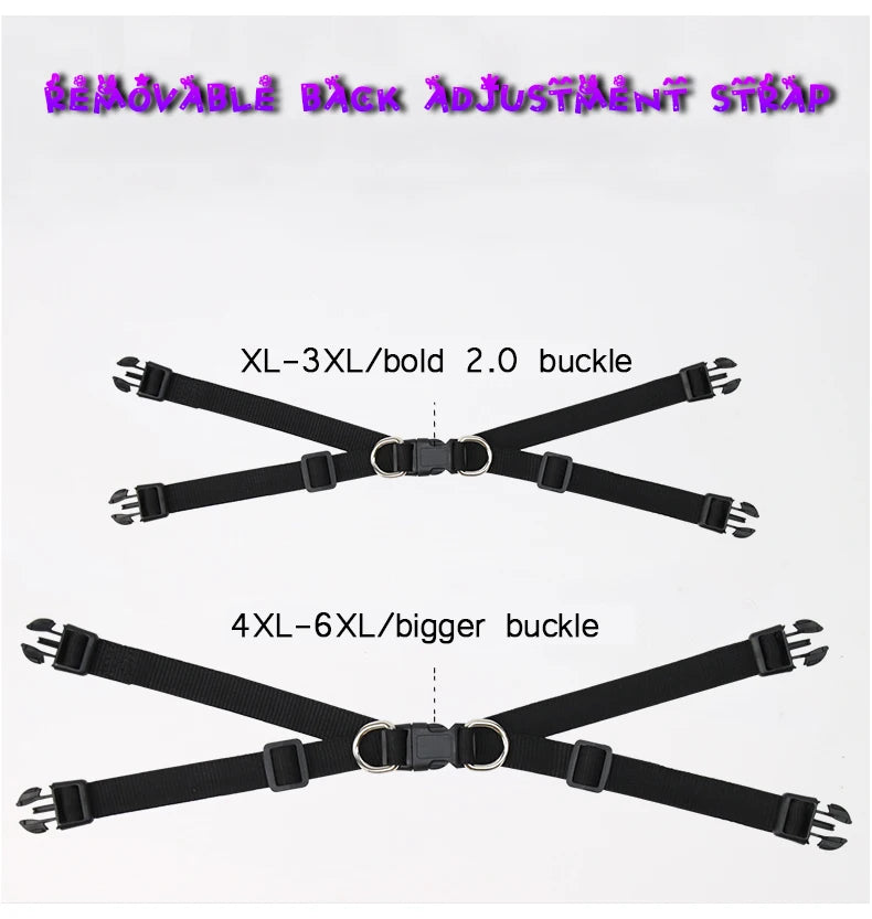 Waterproof Large Dog Clothes Winter Dog Coat With Harness Furry Collar Warm Pet Clothing Big Dog Jacket Labrador Bulldog Costume