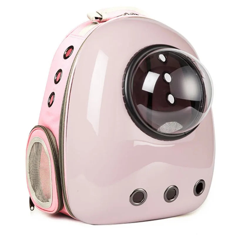 Large Pet Carrier Backpack for Cats Dogs,Transparent Space Capsule Design,Pet Travel Outdoor Carrier,Fashion Pet Bubble Backpack