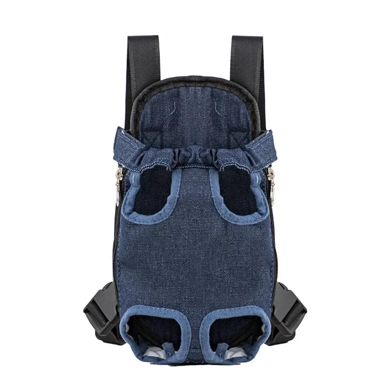 Adjustable Cat Carrier Bag Pet Double Shoulder Backpack Portable Bag Outdoor Travel Camping Hiking Cat Bag Dog Bag