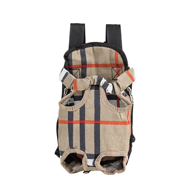 Adjustable Cat Carrier Bag Pet Double Shoulder Backpack Portable Bag Outdoor Travel Camping Hiking Cat Bag Dog Bag