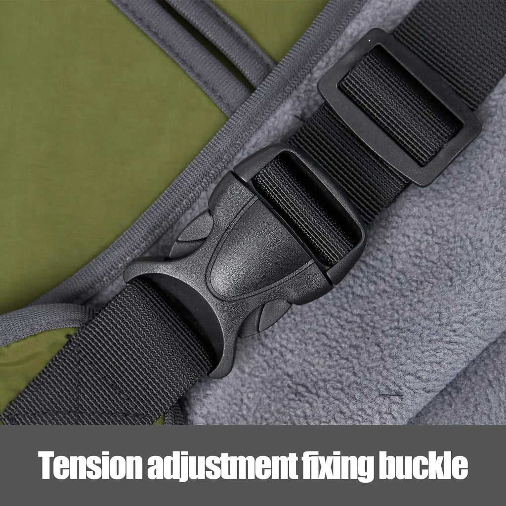 Winter Clothes for Dogs Windproof Vest Adjustable Clothes with Harness Cold Weather Waterproof Outfit for Small Medium Large Dog