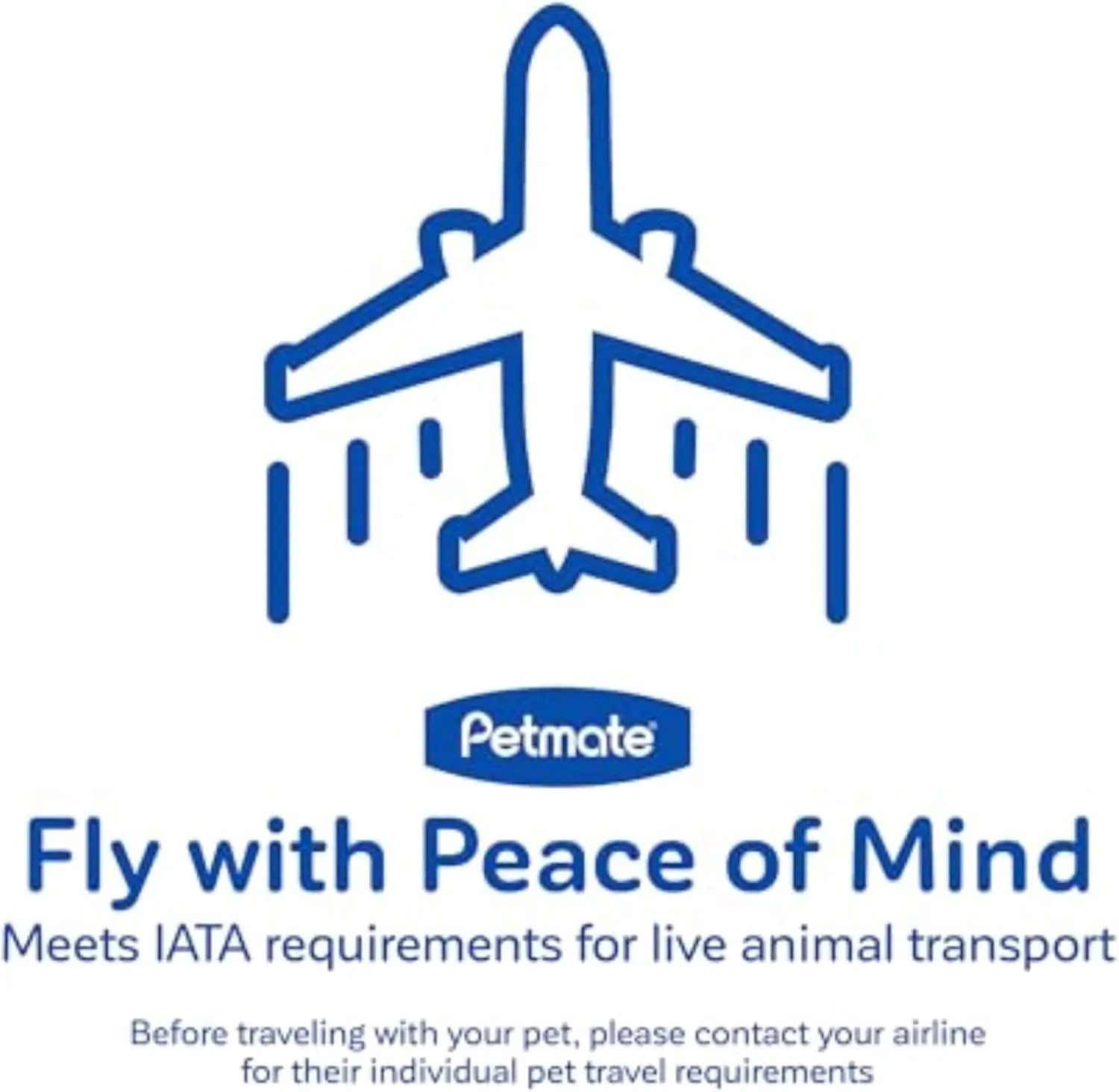 Sky Kennel 28' Airline-Compliant Dog Crate for Pets Up to 30 lbs, Heavy Duty, Made in USA